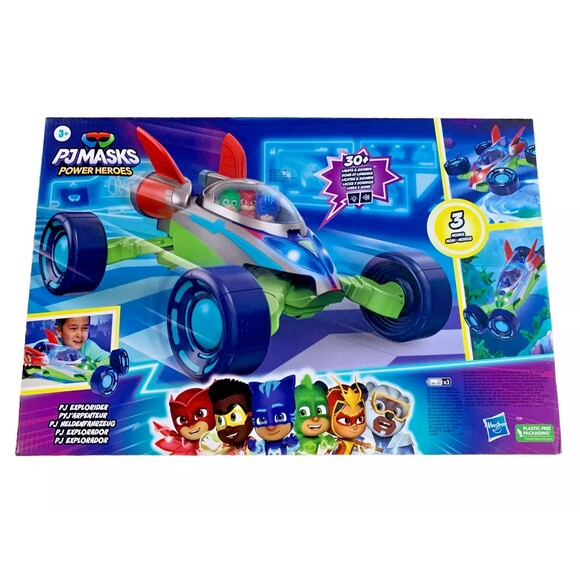 PJ Masks Power Heroes - PJ Explorider - Vehicle Playset & Action Figure - Hasbro - Picture 2 of 4